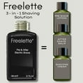 thumbnail image 3 of Freelette Pre and After Electric Shave Lotion Cream Close Shaving Cooling Shaving Balm. Mint 3.76 fl.oz., 3 of 8