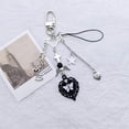 thumbnail image 2 of CIYISON Cross Heart Phone Lanyard Keyring Chain Anti-Lost Keychain Y2K Handbag Backpack, 2 of 6