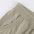 thumbnail image 5 of Difdany Bermuda Shorts For Women Cargo Shorts Knee Length 6 Pockets Elastic Waist Long Shorts For Summer Casual Camel S, 5 of 6