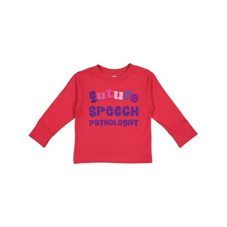 

Inktastic Future Speech Pathologist Gift Toddler Boy or Toddler Girl Long Sleeve T-Shirt