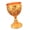 Gold, variant on Elegant Hammered Goblet Metal Embossed Wine Drinking Cup For Cocktails Whiskeys