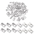 thumbnail image 1 of M6 Half Round Roll in Spring T Nuts 2020 Series Carbon Steel T Slot Spring Nuts Silver, 50 Pcs, 1 of 7