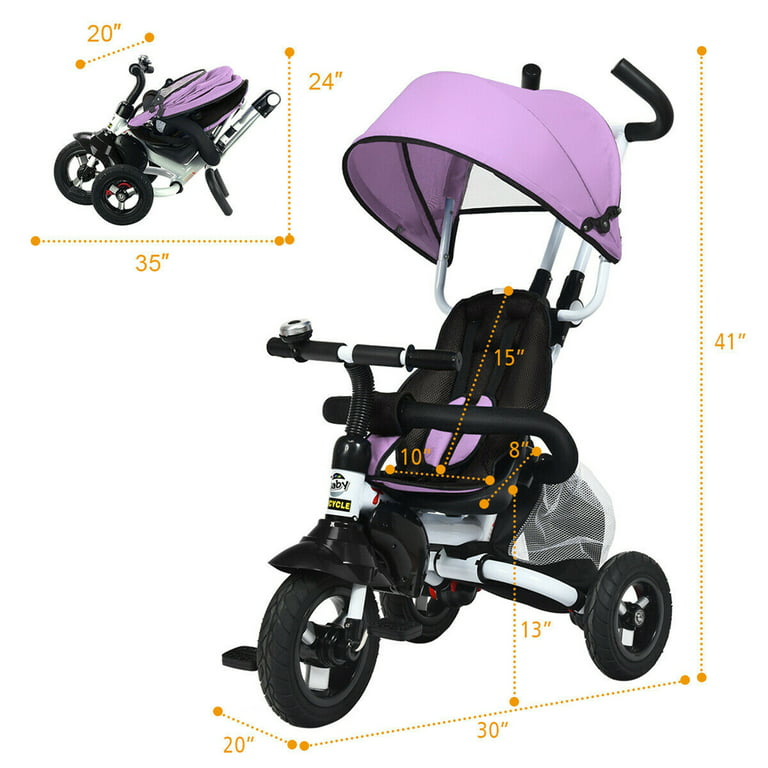 2-in-1 Baby Stroller Accessories Bottle Holder Universal Tricycle