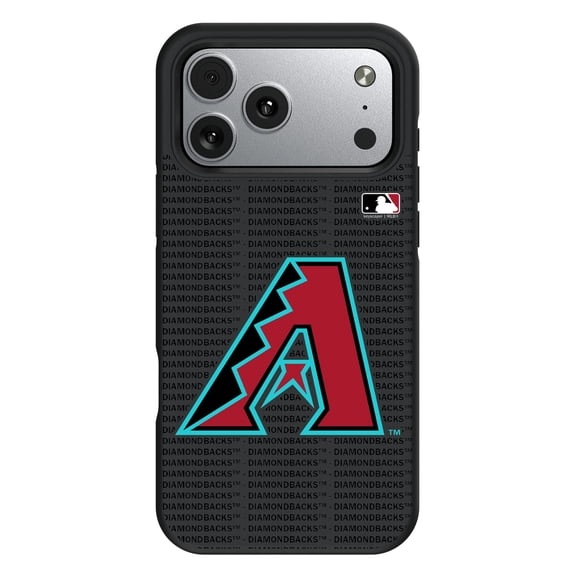 Arizona Diamondbacks iPhone Text Backdrop Design Bump Case