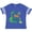 Football Blue and White, variant on Inktastic I'm a Big Bro Dinosaur Boys Brother Announcement Boys Toddler T-Shirt