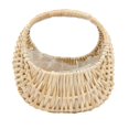 thumbnail image 1 of Hand-Woven Flower Basket Rattan Flower Basket Fruit Food Storage Organizer, 1 of 4