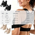thumbnail image 4 of YUANxueke Womens 2-Pack Posture Bras Seamless Wireless Padded Bra Push Up Back Supportive Brasieres, 4 of 8