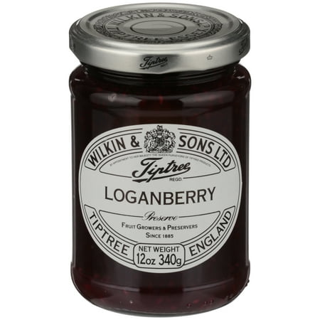 Loganberry Jam - Loganberry Preserve, 12 Oz