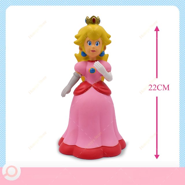 Figuras de acción de Anime Yoshi Luigi, princesa Peach, Toad, Bowser, juego de modelos coleccionables, juguetes, muñecos de adorno de PVC, juego de Super Bro's