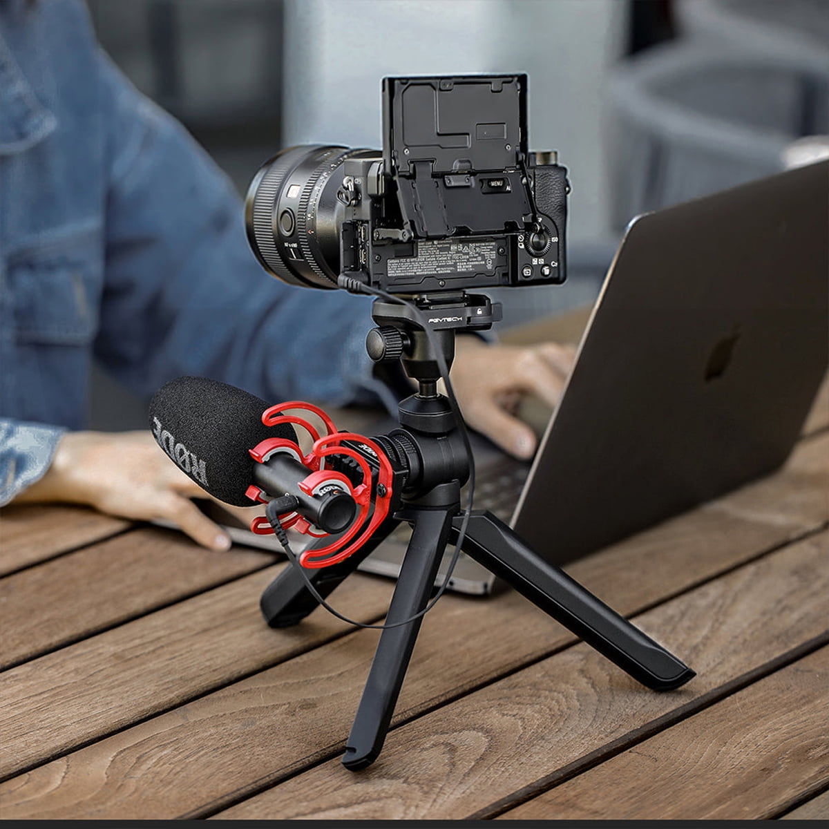 PGYTECH MantisPod 2.0 Vlogging Tripod, Classic Black