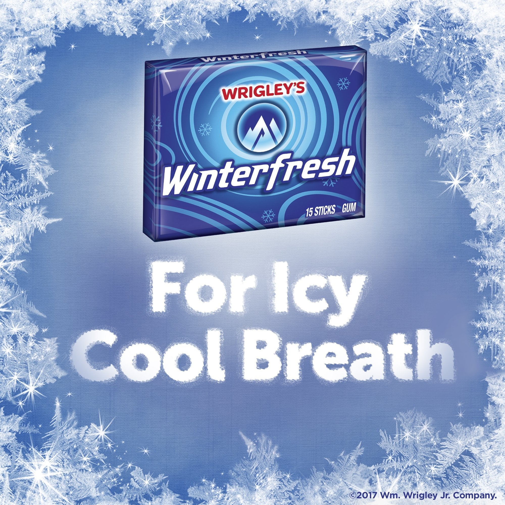Wrigley's Winterfresh Gum, 15-Stick Slim Packs (Pack of 20)