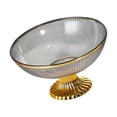 thumbnail image 2 of Naiovety Soporte de exhibición decorativo elegante del postre del cuenco del Pedestal para el hogar de la encimera de la cocina Organizadores de utensilios de cocina Gris 24.7 x 14 cm, 2 of 6