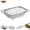 Green, variant on Over the Sink Colander, Over the Sink Oval Colander for Kitchen, Stainless Steel Fine Mesh 6 Quart Strainer Basket with Expandable Rubber Grip Handles