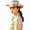 BG2, variant on AJGRHE Western Cowboy Hat for Women and Men, Wide Brim Shapeable Summer Beach Sun Hat, Lightweight Cowgirl Hats for Outdoor Festival BG1 One Size