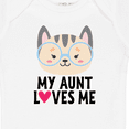 thumbnail image 4 of Inktastic My Aunt Loves Me Niece Cat Girls Baby Bodysuit, 4 of 5
