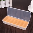 thumbnail image 2 of Estuches Grandes para Pastillas Caja Portátil para Medicamentos 7 Días Contenedor para Tabletas (Naranja, 2 of 8