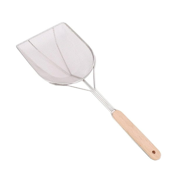 Colador de malla fina, colador de alimentos, colador de jugo, tamiz de harina reutilizable, tamiz de harina S