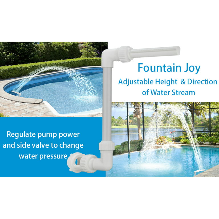 🚨Honoson Pool Waterfall Spray Pond Sprinklers Fountain Spray