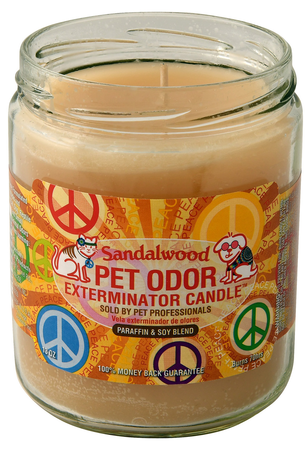 Sandalwood Pet Odor Exterminator Candle