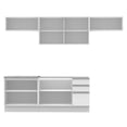 thumbnail image 4 of Cocina Integral Completa 280cm Madesa Mariana Blanco, 4 of 8
