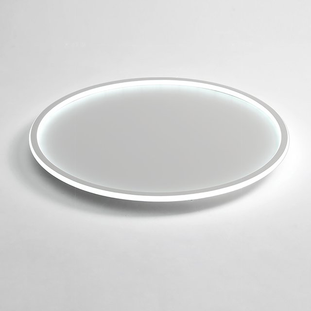 Room Round Light, LED Light Source 100-265V Mount Ceiling Lamp for Study Room White,Black