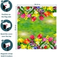 thumbnail image 6 of Spring Summer Floral Mailbox Covers Daffodils Tulips Flower Mailbox Covers Magnetic Spring Mailbox Cover Standard Size 25.5 x 21 Inch Waterproof Post Box Cover Wraps Garden Yard Home Decor for Outdoor, 6 of 6