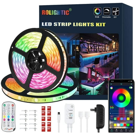 65.6FT LED Strip Lights | Ultra-Long Color Changing Light Strip with ...