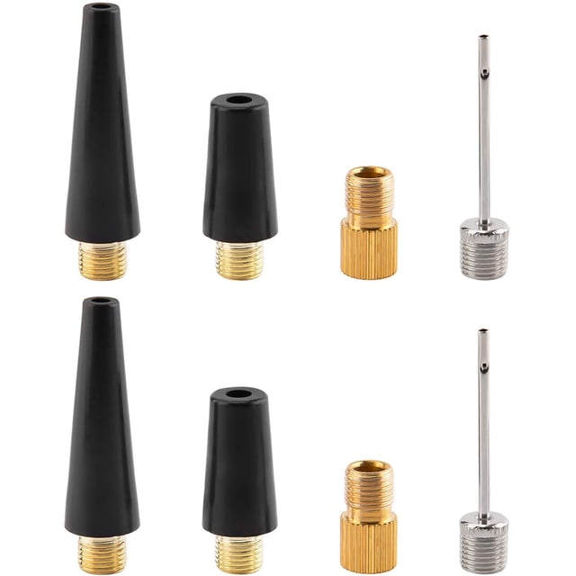 8pcs Ball Pump Needle Set Tire Pump Adapter for Inflatables Air Nozzle Pump Adapter Kit for inflatables, Sport Balls, and Bikes