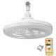 thumbnail image 3 of Ventilador de techo con control remoto, luz LED y aromaterapia | 3 velocidades y 3 modos de luz | Base E27 para dormitorio, sala de estar y estudio, 3 of 6