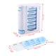 thumbnail image 1 of Pastillero Medicamento Organizador Portátil 28 Rejillas 7 Capas Caja Almacenamiento Semanal Plástico Medicamentos Viajes Amonsee No, 1 of 5