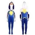 thumbnail image 2 of Superhero Cosplay Jumpsuit for Adults, Adult Spider Manlike Cosplay Costume Jumpsuit, Full Body Lycra Spandex Bodysuit Zentai Suit Halloween Dress Up Clothes Costume Accessories, Royal Blue, 160, 2 of 6