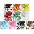 thumbnail image 3 of Bangcool Perles de Rocaille 10 Couleurs Fait Main Bricolage Couleur Unie Perles pour Fabrication de Bracelets Perles Poney, 3 of 10