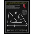 thumbnail image 3 of Rogan, Mark 15x18 Black Modern Framed Museum Art Print Titled - Bahrain Intl. Circuit BL, 3 of 5