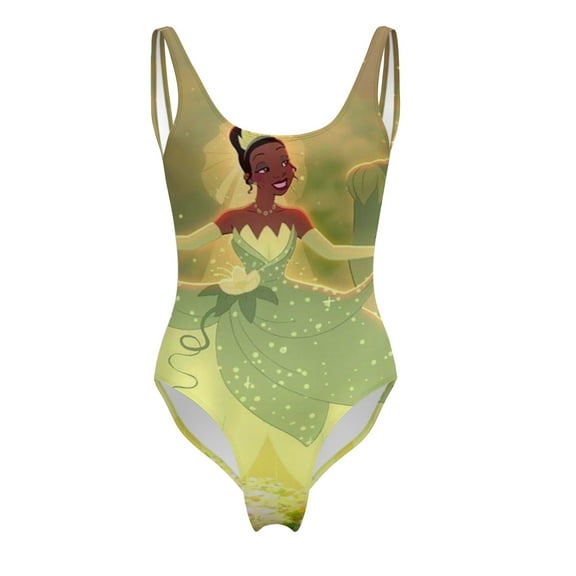 Tiana Theme Women's One-Piece Coverage Swimsuit
