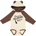 thumbnail image 3 of Inktastic Someone in Delaware Loves Me Boys or Girls Long Sleeve Baby Bodysuit, 3 of 5