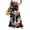 Black_#09, variant on Sewkxo Womens Wide Leg Pants Drawstring Elastic High Waisted Ruffle Hem Palazzo Pants with Pockets,Red 2XL