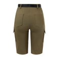 thumbnail image 7 of Sngxgn Womens Hiking Cargo Shorts Summer Half Pants Travel Shorts with Zipper Pockets(Khaki,M), 7 of 7