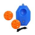 thumbnail image 1 of LOVIVER Pickleball Trainer Indoor Outdoor Baseboard Adult Kids er Practice Ball Orange, 1 of 8
