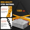 A Shaped Granite Slab Lifting Clamp, Scissor Lifter Clamp, Stone Carry