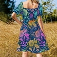 thumbnail image 3 of California Blossoms Sleeveless Dress women's summer clothing Women's evening dress Women's summer dresses, 3 of 6