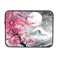 thumbnail image 7 of Oil Painting Landscape of Cherry Blossoms and Mountains 13 inch Portable Laptop Sleeve Compatible with MacBook Air Notebook Computer Case for Men Women College School Students, 7 of 7