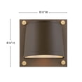 thumbnail image 2 of Hinkley Lighting - Scout - 6W 1 LED Outdoor Small Wall Mount Lantern In Modern, 2 of 10