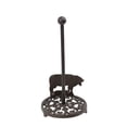 thumbnail image 3 of Farmhouse Cow Paper Towel Holder Kitchen Countertop Accessories Rustic Storage Essentials Home Decor, 3 of 4