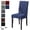 Gray Blue, variant on 6 Pack Washable Chair Covers, Knitted Jacquard Stretch Removable Dining Chair Protector Cover Seat Slipcover for Hotel,Dining Room,Ceremony,Banquet Wedding Party