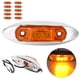 thumbnail image 1 of Luz De Marcador Lateral, 10 Piezas 3 LED Lámpara Indicadora Impermeable A Prueba De Polvo Para Camión Remolque Camión Ensamblajes ámbar Camión, 1 of 7
