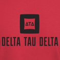thumbnail image 3 of CafePress - Delta Tau Delta Black Stacked Signature T Shirt - Men's Classic Graphic Cotton T-Shirt, 3 of 4