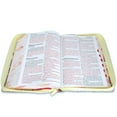 thumbnail image 3 of Biblia para Mujer con Cierre Letra Super Gigante 19 puntos Mediana RV1960 imit piel jardin vintage con indice y canto floral, 3 of 5