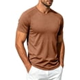 thumbnail image 4 of Miqool Men's Athletic T-Shirt Short Sleeve Crew Neck Moisture-Wicking Mesh Panel Quick Dry Workout Top Lightweight Stretch Gym Running Tee, 4 of 7