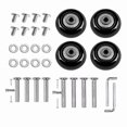 thumbnail image 5 of Roues de Bagage Lot de 4 50mm avec Roulements de 6mm pour Kits de Réparation de Valise et Patins, 5 of 5