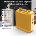 thumbnail image 4 of Amplificador de voz Giecy G300 30W 2800mAh recargable amarillo, 4 of 8